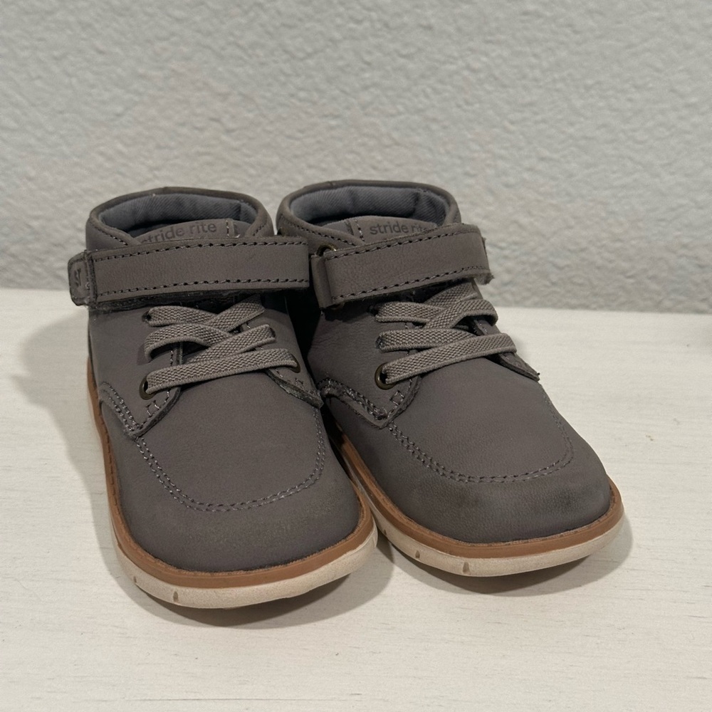 Stride Rite Gray Toddler Shoes